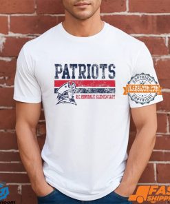 Hinsdale Patriots Navy Red Stripe Shirt