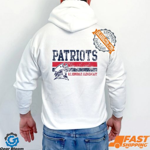 Hinsdale Patriots Navy Red Stripe Shirt