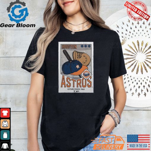 Houston Astros Levelwear Uphill Cooperstown Collection Core Logo Shirt