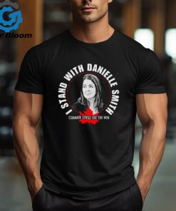 I Stand With Danielle Smith Bella Canvas Signature Shirt