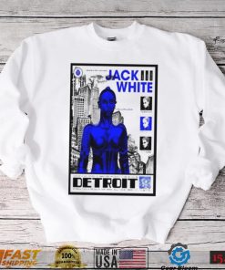 Jack white august 5th 2024 saint andrew’s hall detroit mi poster shirt
