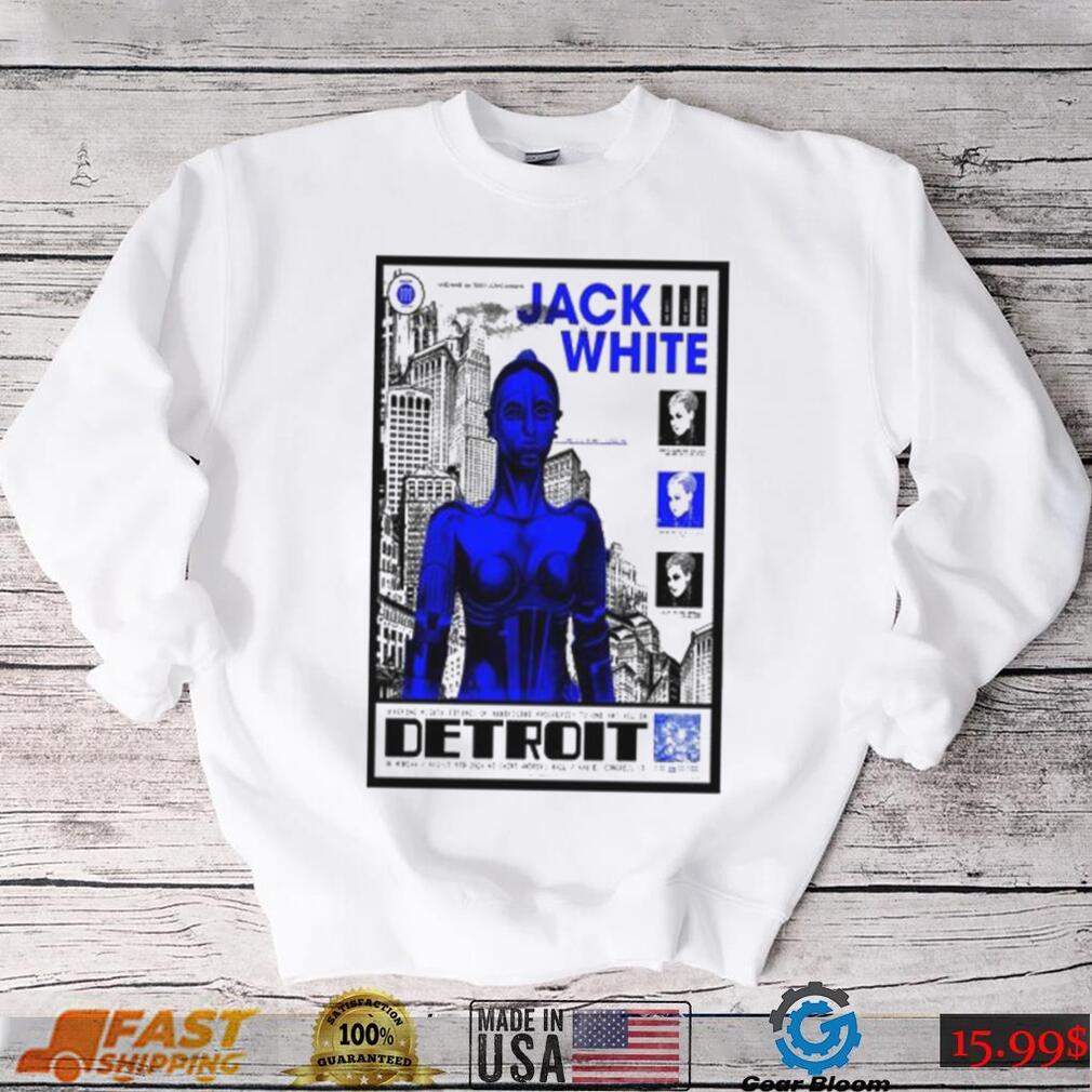 Jack white august 5th 2024 saint andrew’s hall detroit mi poster shirt Jack white august 5th 2024 saint andrew’s hall detroit mi poster shirt
