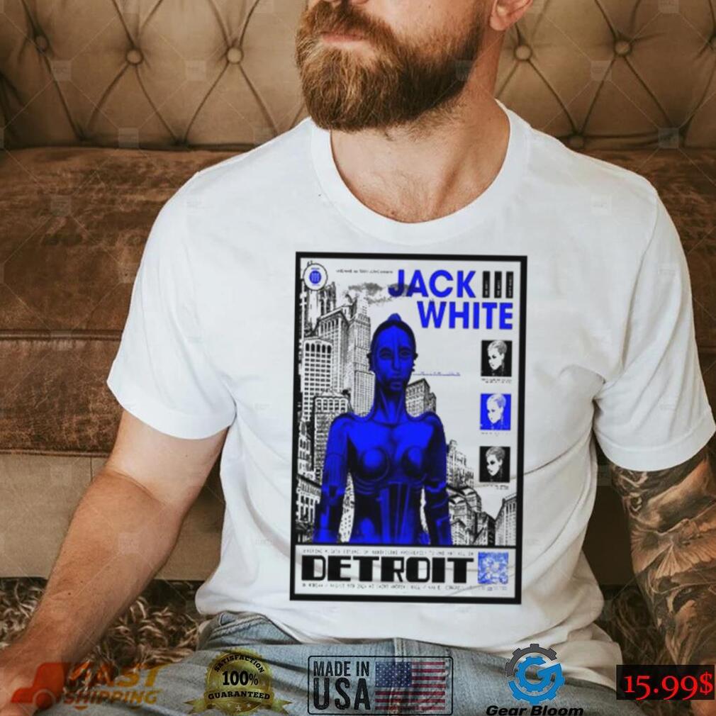 Jack white august 5th 2024 saint andrew’s hall detroit mi poster shirt Jack white august 5th 2024 saint andrew’s hall detroit mi poster shirt
