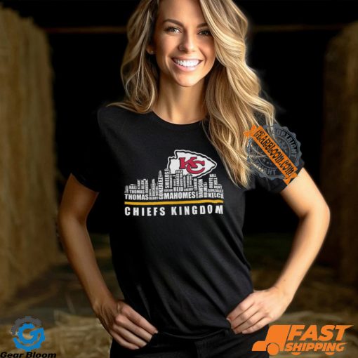 Kansas City Chiefs Kingdom The Bronx Skyline Players Name 2024 Shirt