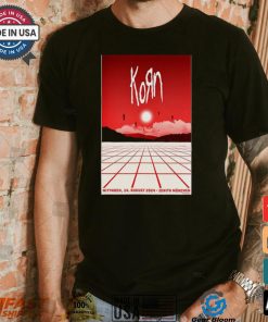 Korn Aug 14 2024 Zenith in Munich Germany Poster shirt