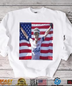 Kristen faulkner launches late solo attack to win 2024 paris olympic t shirts