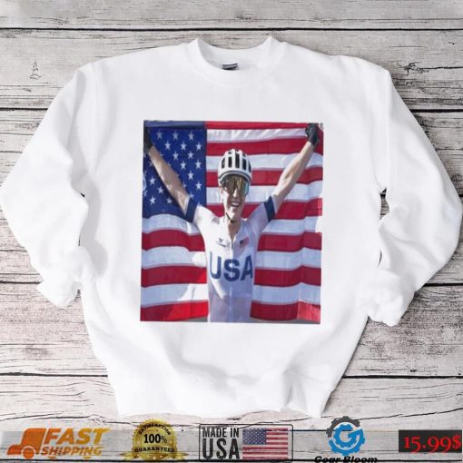 Kristen faulkner launches late solo attack to win 2024 paris olympic t shirts