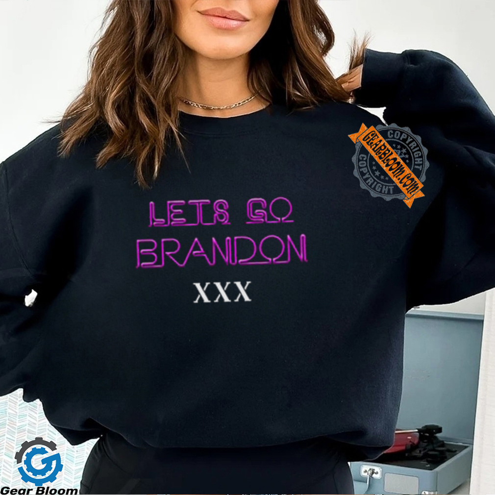 Let's Go Brandon Neon Light Shirt Let's Go Brandon Neon Light Shirt