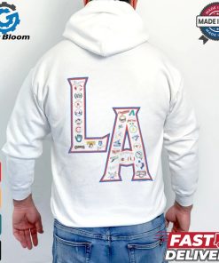 MLB LA Allover Print T Shirt