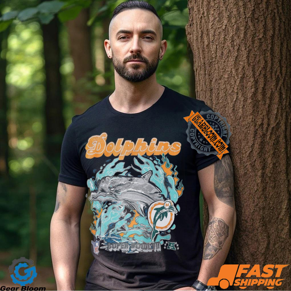 Miami Dolphins 'Alter Ego' Flames T Shirt Miami Dolphins 'Alter Ego' Flames T Shirt