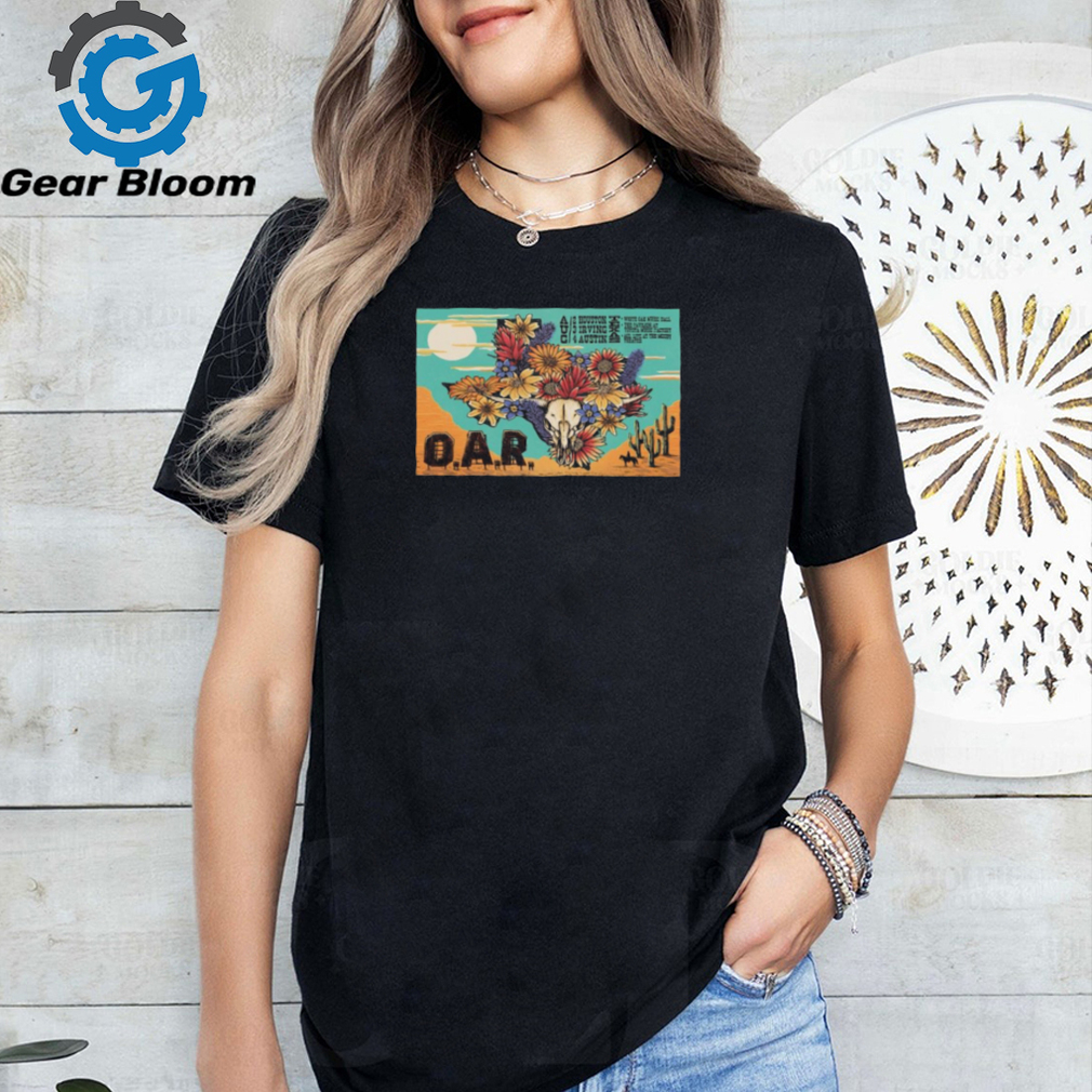 OAR Tour In Texas On Aug 2 4 2024 Poster Shirt OAR Tour In Texas On Aug 2 4 2024 Poster Shirt