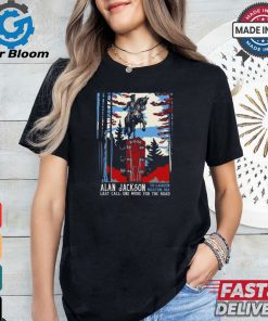 Official Alan Jackson August 2 2024 TD Garden Boston MA Poster shirt