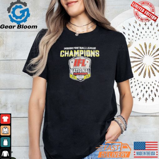 Official Arizona Rattlers 2024 Indoor Football League National Champions Shirt