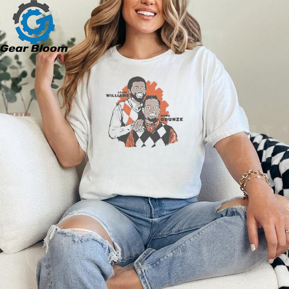 Official Caleb Williams & Rome Odunze Duo Portrait Shirt Official Caleb Williams & Rome Odunze Duo Portrait Shirt