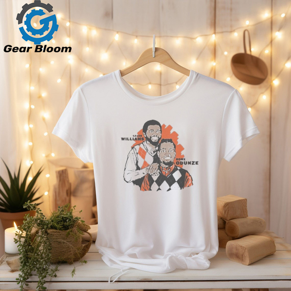 Official Caleb Williams & Rome Odunze Duo Portrait Shirt Official Caleb Williams & Rome Odunze Duo Portrait Shirt
