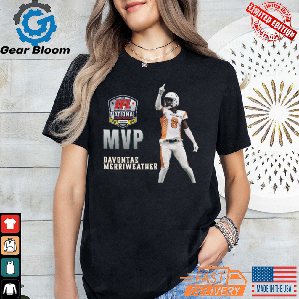 Official Congratulations to Davontae Merriweather National Championship Game MVP Shirt Official Congratulations to Davontae Merriweather National Championship Game MVP Shirt