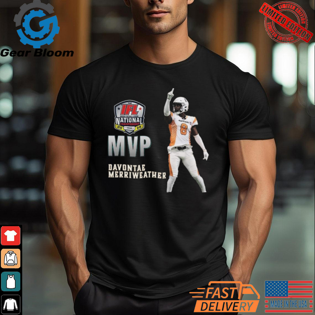 Official Congratulations to Davontae Merriweather National Championship Game MVP Shirt Official Congratulations to Davontae Merriweather National Championship Game MVP Shirt