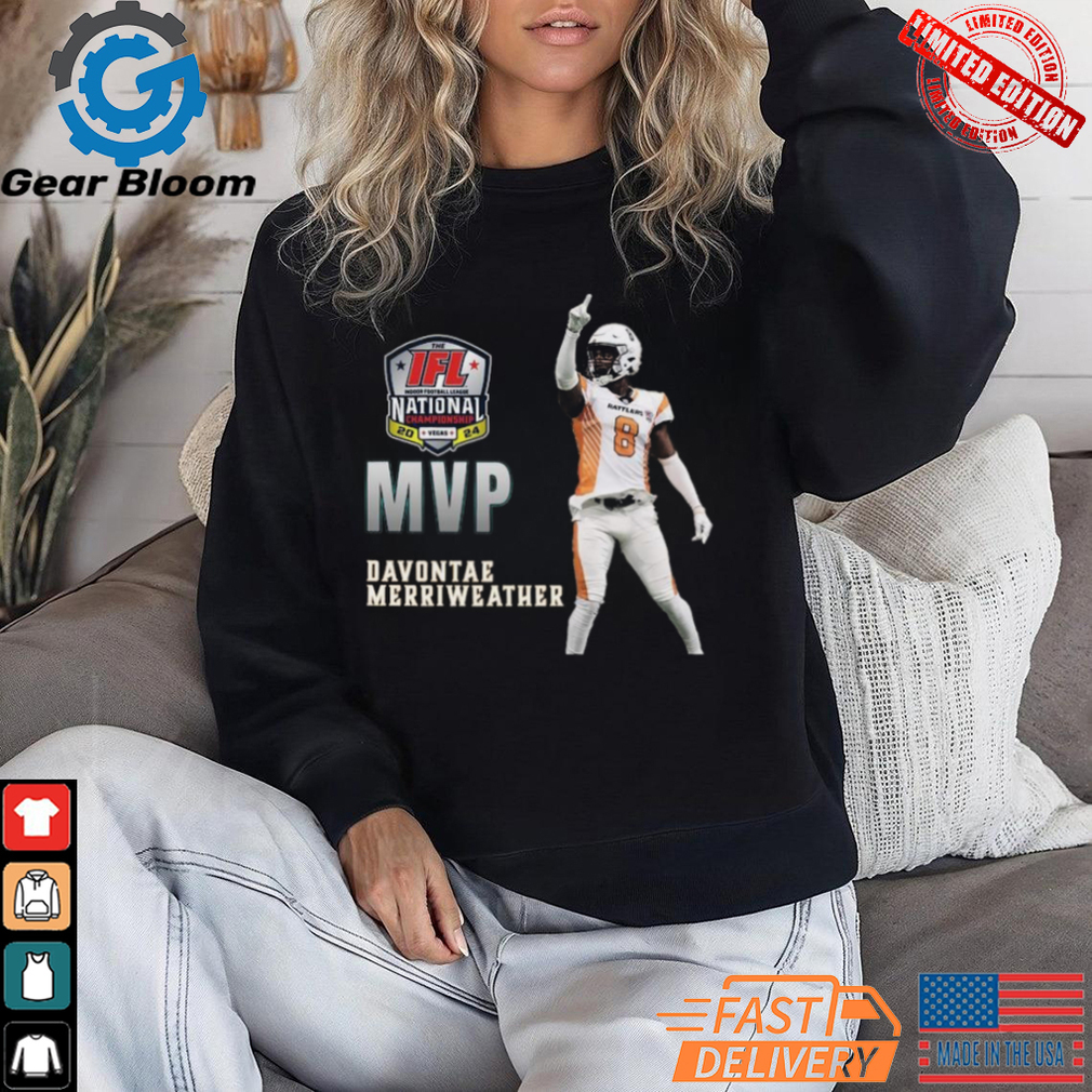 Official Congratulations to Davontae Merriweather National Championship Game MVP Shirt Official Congratulations to Davontae Merriweather National Championship Game MVP Shirt