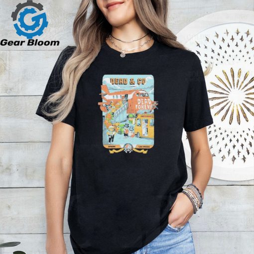 Official Dead And Company Aug 1 10 2024 Sphere t shirt