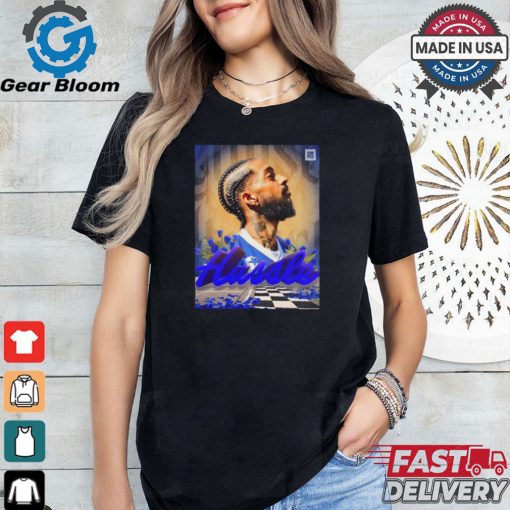 Official Happy Heavenly Birthday Nipsey Hussle He Would Have Turned 39 Today Poster shirt