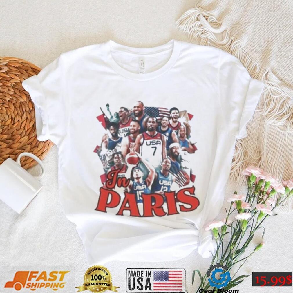 Official In paris team usa parody T shirt Official In paris team usa parody T shirt