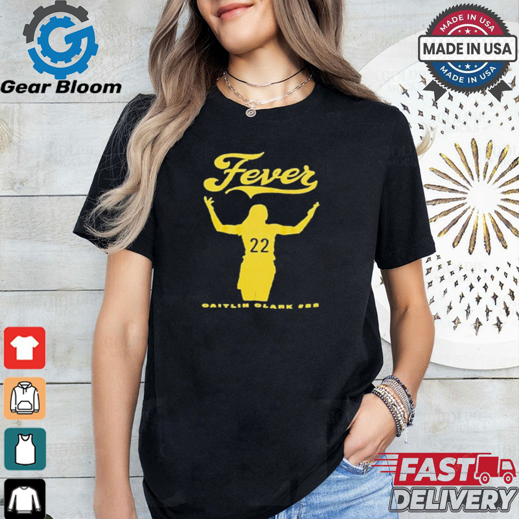 Official Indiana Fever Caitlin Clark 2024 WNBA #22 t shirt Official Indiana Fever Caitlin Clark 2024 WNBA #22 t shirt