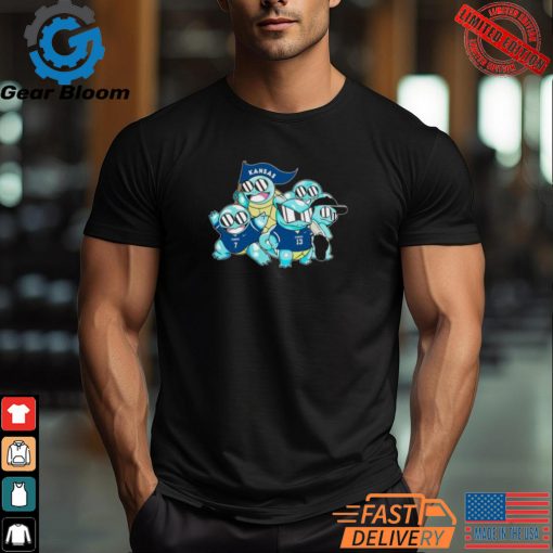 Official Kansas City Royals Pokémon Squirtle Shirt