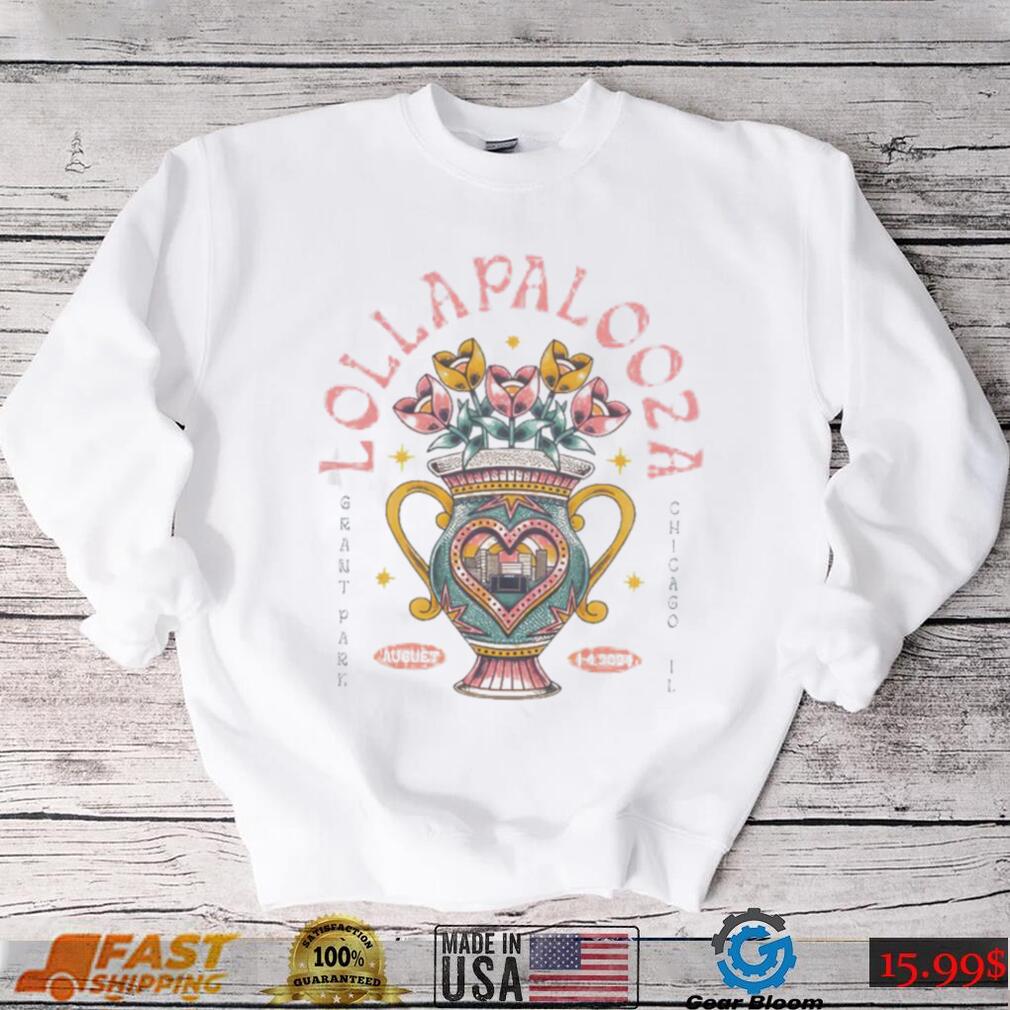 Official Lollapalooza August 1 4 2024 Grant Park Chicago IL III T Shirt Official Lollapalooza August 1 4 2024 Grant Park Chicago IL III T Shirt