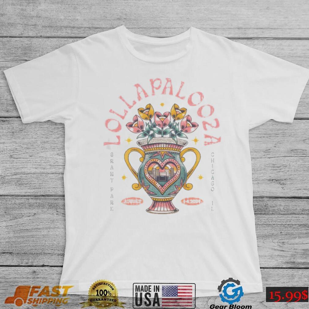 Official Lollapalooza August 1 4 2024 Grant Park Chicago IL III T Shirt Official Lollapalooza August 1 4 2024 Grant Park Chicago IL III T Shirt
