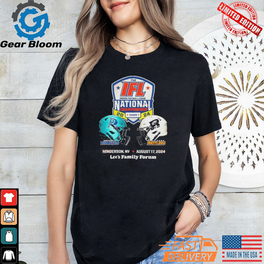 Official Massachusetts Pirates vs Arizona Rattlers 2024 The IFL National Championship Shirt Official Massachusetts Pirates vs Arizona Rattlers 2024 The IFL National Championship Shirt