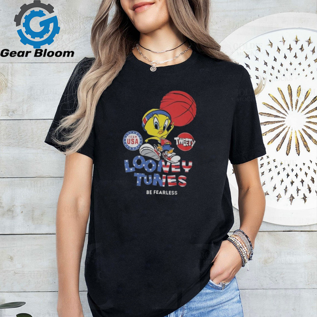 Official Men’s Team USA X Looney Tunes Tweety Be Fearless Shirt Official Men’s Team USA X Looney Tunes Tweety Be Fearless Shirt