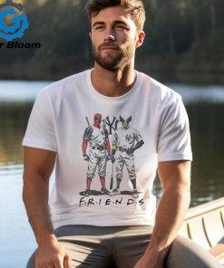 Official New York Yankees Friends Deadpool and Wolverine shirt