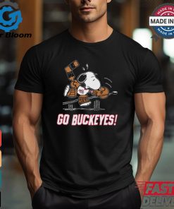 Official Peanuts x Ohio State Snoopy Goalie t shirt