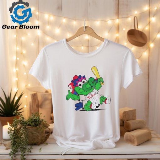 Official Philadelphia Phillies Phillie Phanatic Mascot T Shirt
