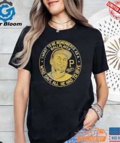 Official Pittsburgh Pirates Roberto Clemente Signature T shirt