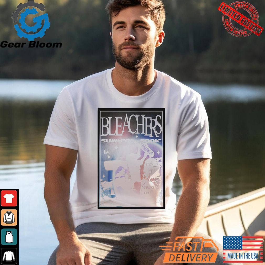 Official Poster August 18, 2024 Bleachers Summer Sonic Live In Osaka, Japan Shirt Official Poster August 18, 2024 Bleachers Summer Sonic Live In Osaka, Japan Shirt