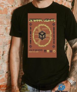 Official Poster Pretty Lights Aug 2 3 2024 Live At Red Rocks In Morrison CO t shirt