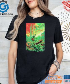 Official Slightly Stoopid August 18, 2024 Bend, OR Poster Art By Dan Mumford Shirt