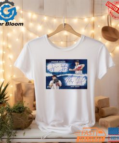 Official Spencer Strider Max Fried Atlanta Braves Baseball Stars Dual Signatures Poster T Shirt