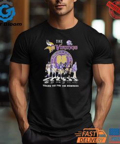 Official The Minnesota Vikings 65 Years Thank You For The Memories T Shirt