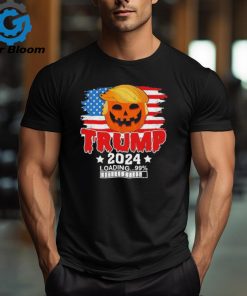 Official Trumpkin US Flag, Trump 2024 Loading, Make Halloween Great Again T Shirt