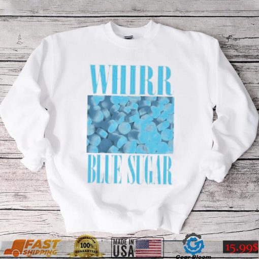 Official Whirr blue sugar T shirt