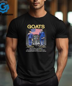 Olympic Paris Goats Katie Ledecky Simone Biles USA Gymnastics Signatures shirt
