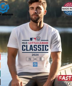 Original New York Yankees vs Detroit Tigers 2024 MLB Little League Classic Game Shirt