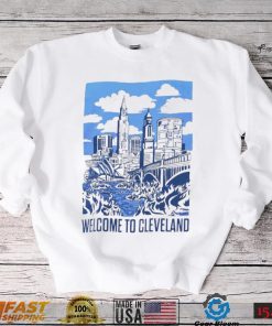 Original The Land Down Under Welcome To Cleveland Shirt