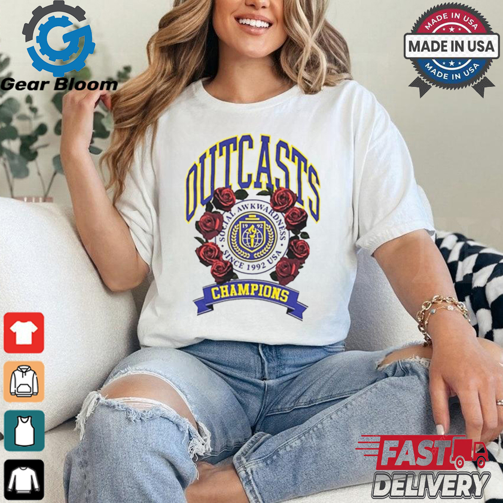 Outcast Social Awkwardness Since 1992 USA Champions shirt Outcast Social Awkwardness Since 1992 USA Champions shirt