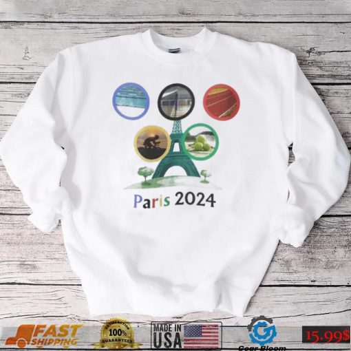Paris olympics 2024 olympics game apparel summer olympics t shirts