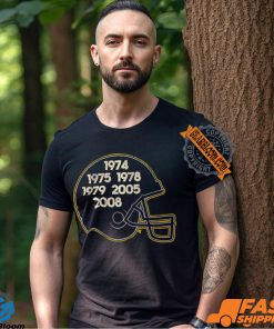 Pittsburgh Football Glory Years Helmet Shirt