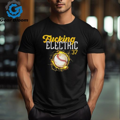 Pittsburgh Pirates Jared Jones Fucking Electric Shirt