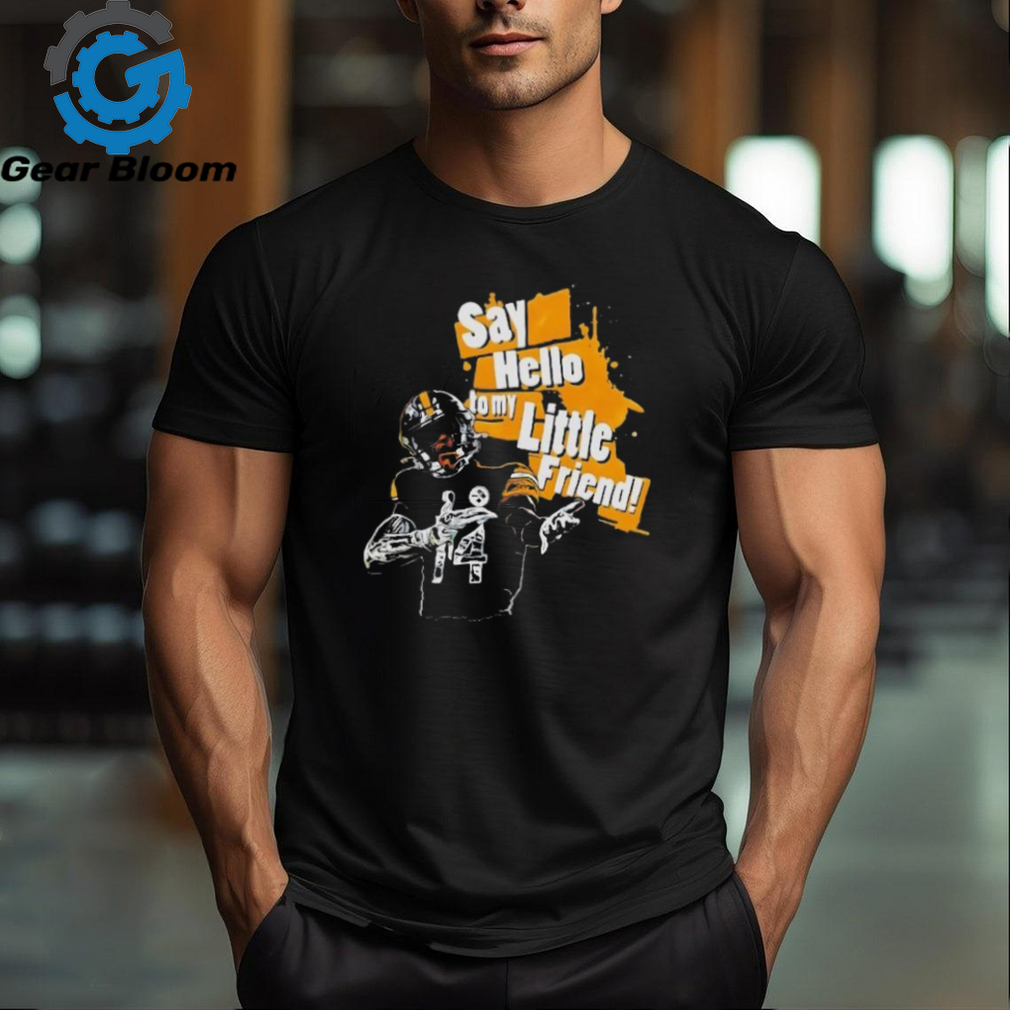 Pittsburgh Steelers George Malik Pickens Jr Say Hello To My Tittle Friend Shirt Pittsburgh Steelers George Malik Pickens Jr Say Hello To My Tittle Friend Shirt